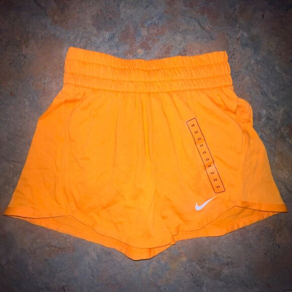 Nike Kids Dri-FIT‎ Loose Fit  Shorts, XS, Orange - Picture 1 of 9